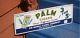 Vintage Palm Tobacco Metal Cigar Sign Pipe Cigarette Tin Can Graphic Near Mint