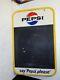 Vintage Pepsi Tin Metal Advertising Chalkboard Soda Sign By Stout Sign Of St. L