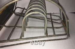 Vintage Plumb Axes Display Rack Holder Tin Signs