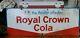 Vintage Royal Crown Cola Tin Sign