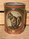 Vintage Squirrel Brand Peanut Butter Tin Can Country Store Display Advertising