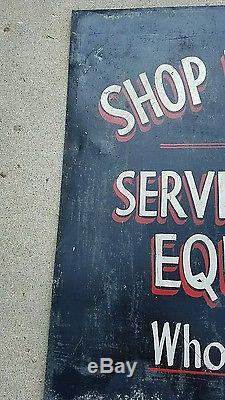 Vintage Service Station Equipment/ Shop Equipment Wholesale Only tin sign