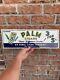 Vintage Tin Embossed Palm Cigars Sign (long Island City, New York)