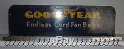 Vintage Tin GOODYEAR Fan Belt Service Rack