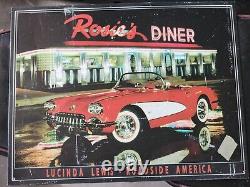 Vintage Tin Signs, Americana, classic car decor, tin car signs, car signs