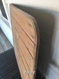 Vintage Tin Stove Board American Stoveboard Company Wood Sign