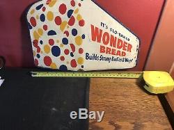 Vintage Wonder Bread Tin Sign