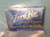 Vintage Zero Flow Embossed Tin Motor Oil Sign Pours At 35 Degrees Below