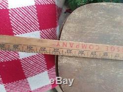 Vtg Hawkeye Cooler Wicker Basket Early Antique Wooden Metal Lined Picnic Tin Can
